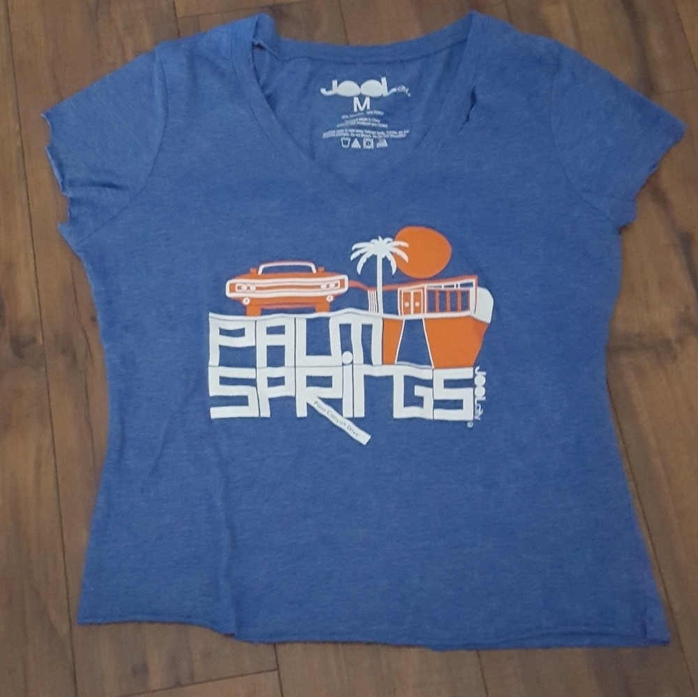Palm Springs - Distressed Tee‎